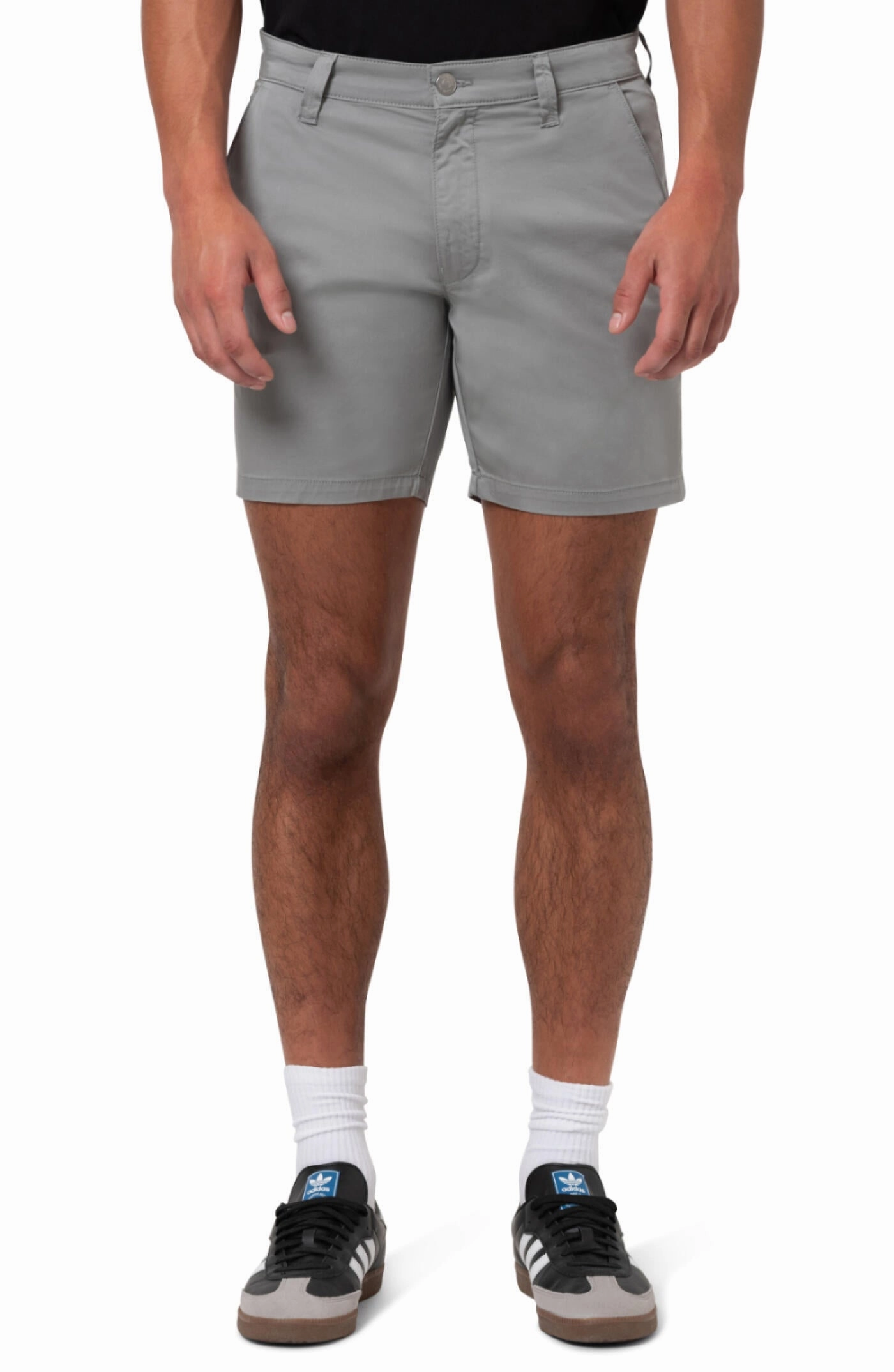 AdjustableWaist NATE MONUMENT GREY CITY SMART SHORTS