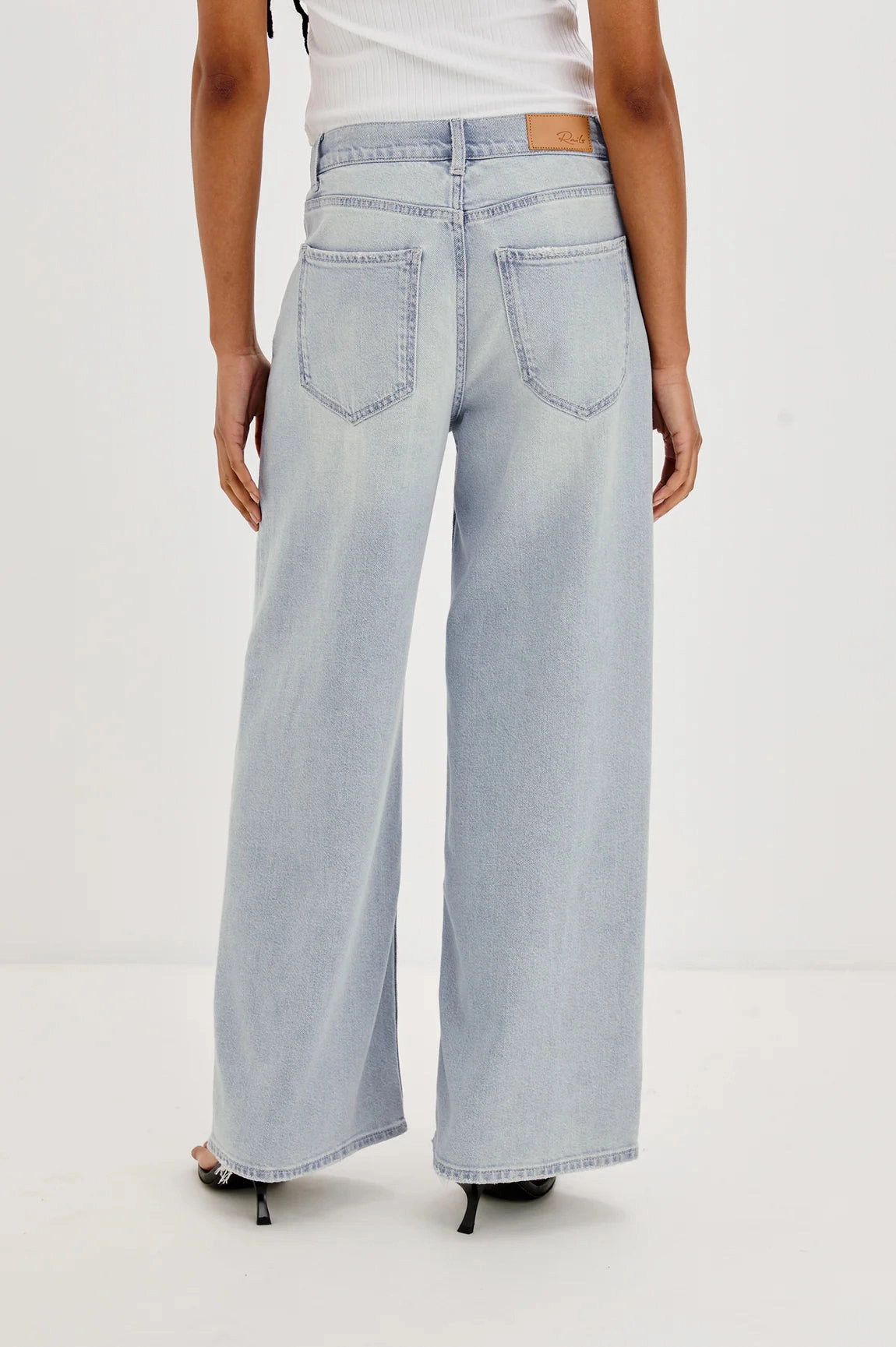 Ready Choice Permanent Crease Retention ANGELENO CROP DRAWSTRING JEAN