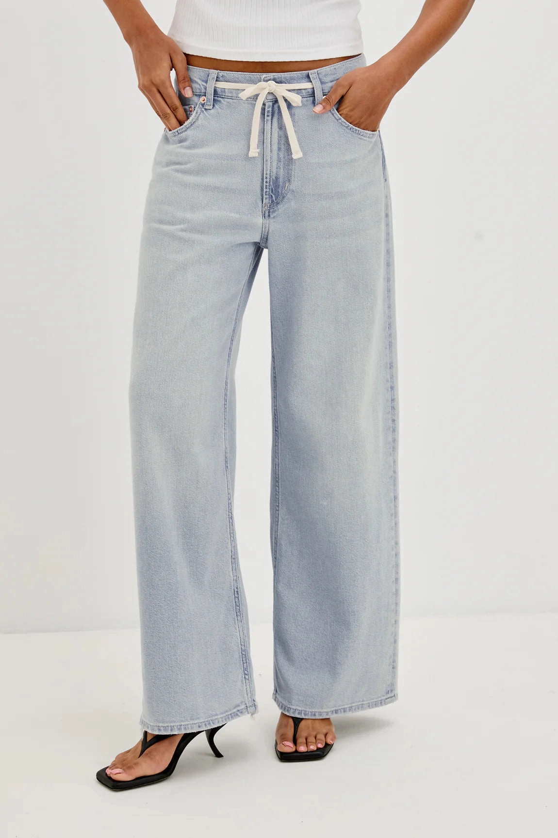 Fresh Attire ANGELENO CROP DRAWSTRING JEAN