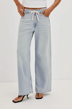 Fresh Attire ANGELENO CROP DRAWSTRING JEAN