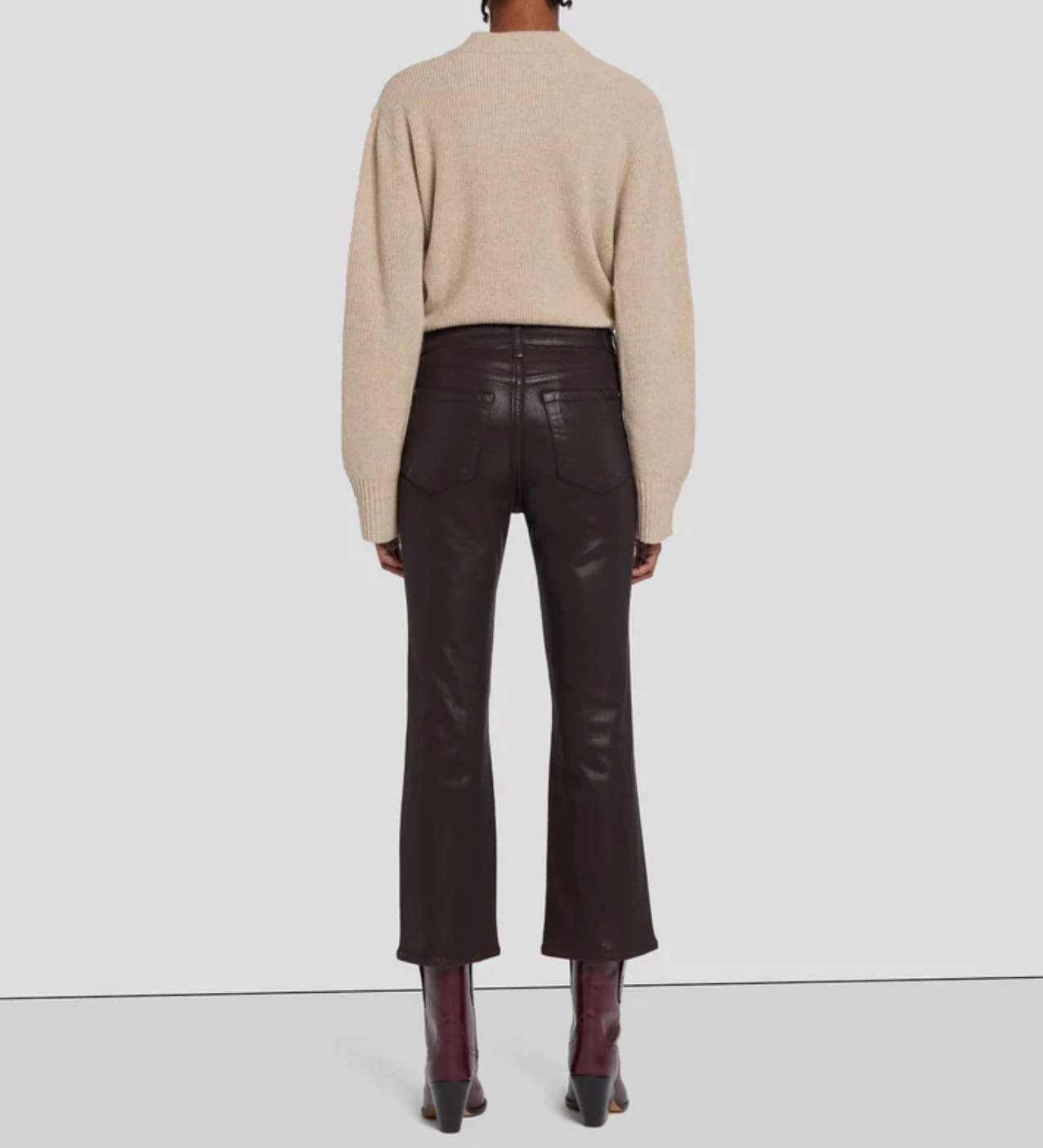 HIGH WAIST SLIM KICK IN CHOCOLATE COATED Road Trip Affordable Year Round Piece