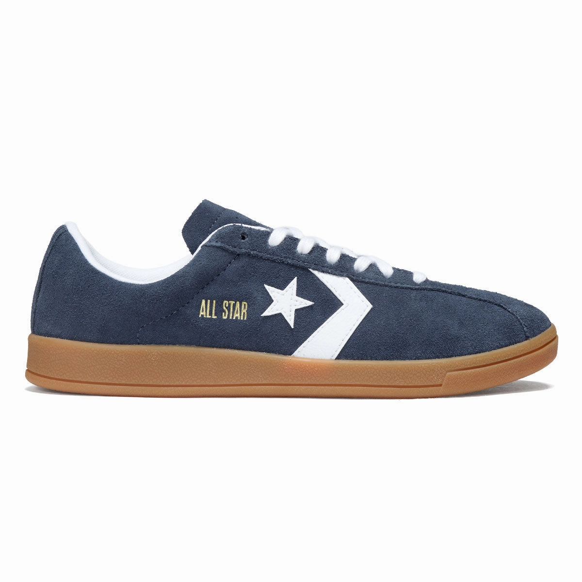 Work Comfort EasyToClean Converse All Star Classic Trainer Suede Ox Shoes - Navy/White/Gum