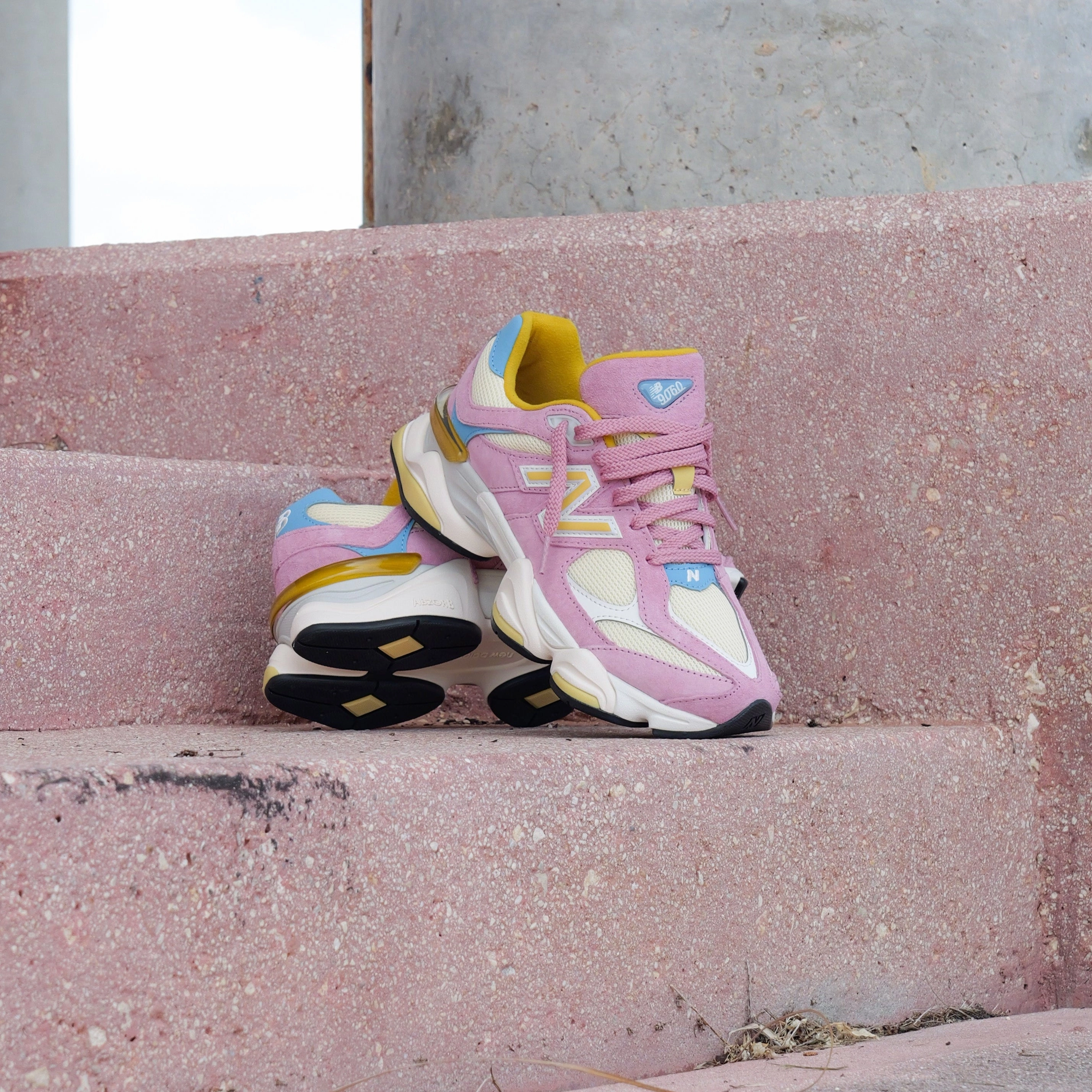 New Balance 9060 (Pink Suede) - U9060LDB Low Impact Cushioning Ultra-soft comfort