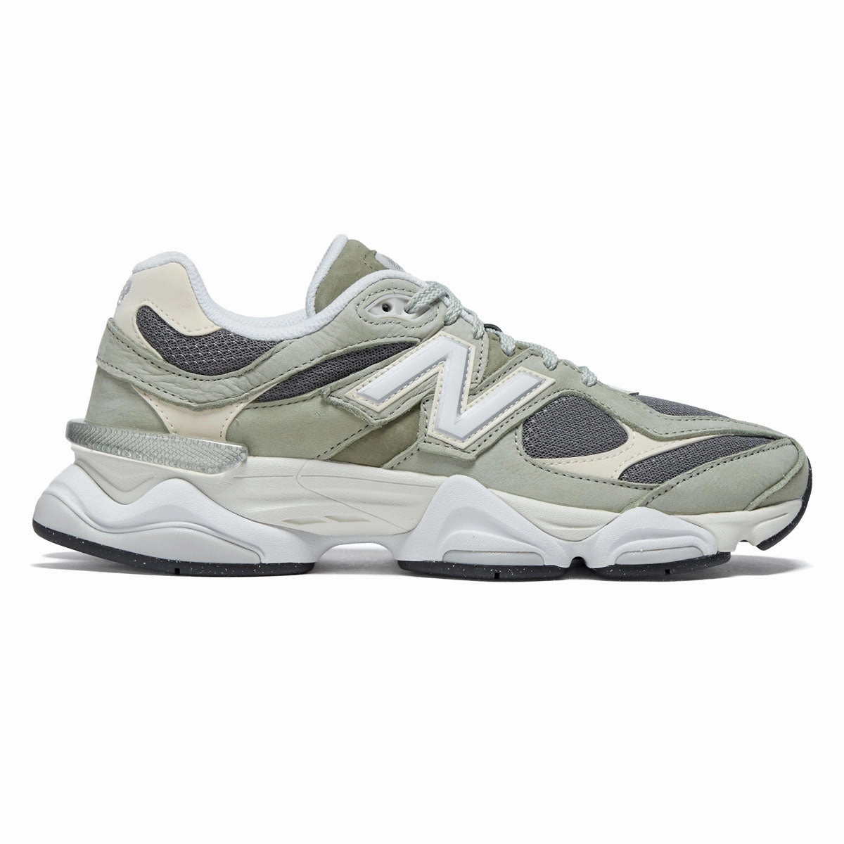 Comfort Layers Impact Dispersal New Balance 9060 Shoes - Garter Snake/Castlerock