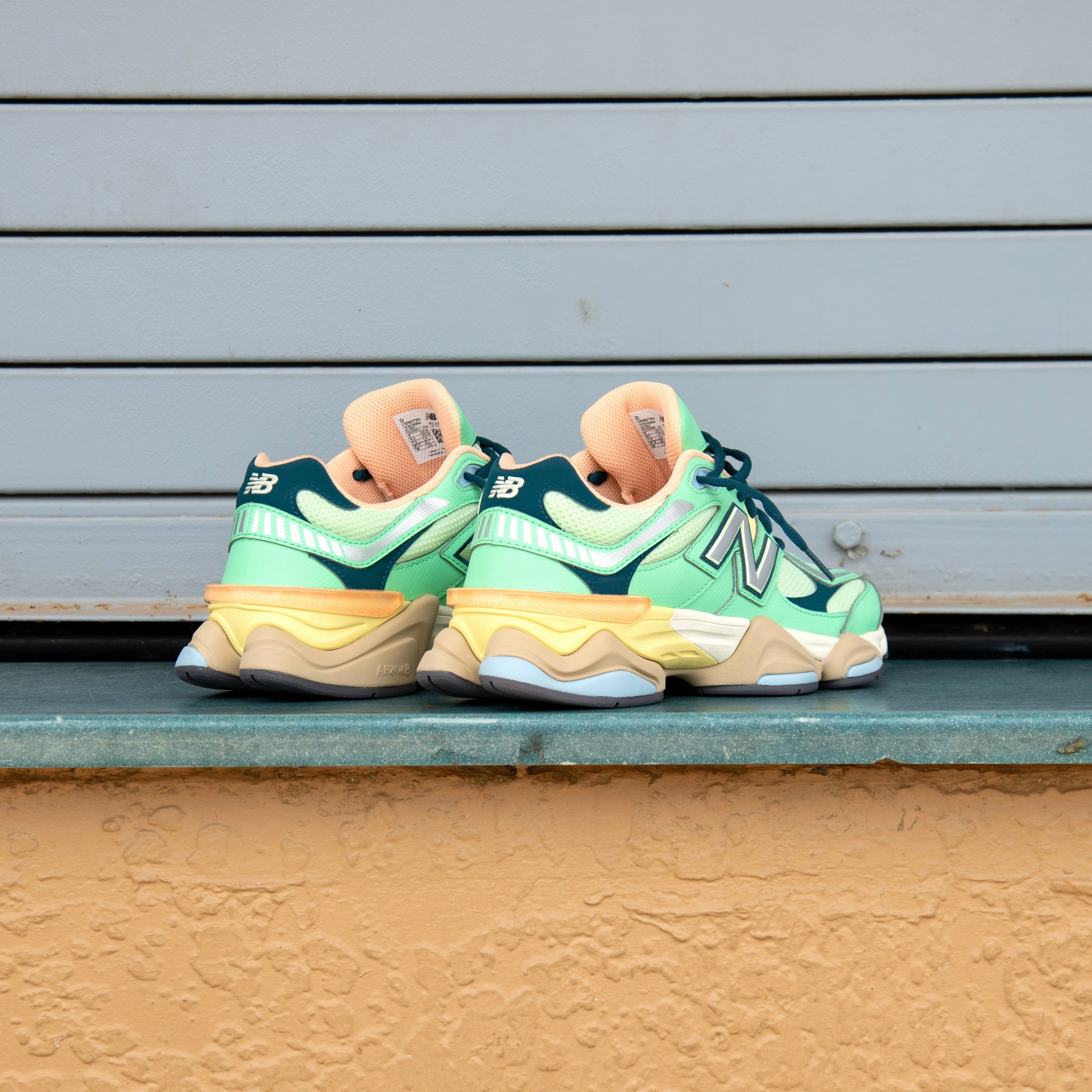 New Balance 9060 (Sweet Grass Deep Ocean) - U9060TMA Anti Fatigue Footbed Energy Return Design