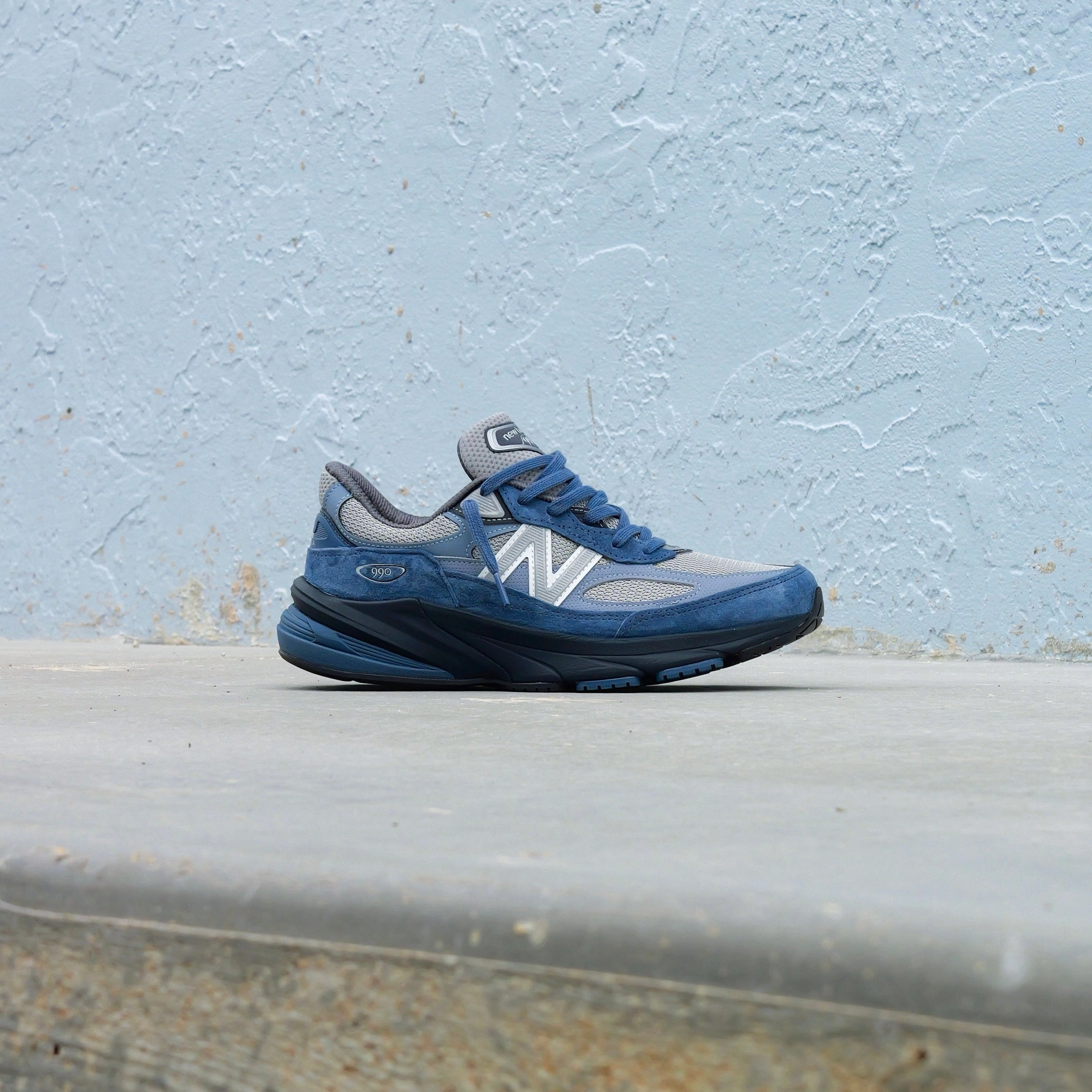 Ergonomic Build New Balance 990v6 Made In USA  ??Community Navy?? - U990LT6
