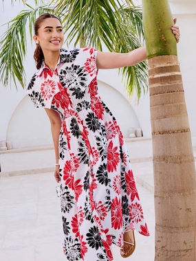 Camden Retro Dress Relaxed Waist Mix-And-Match