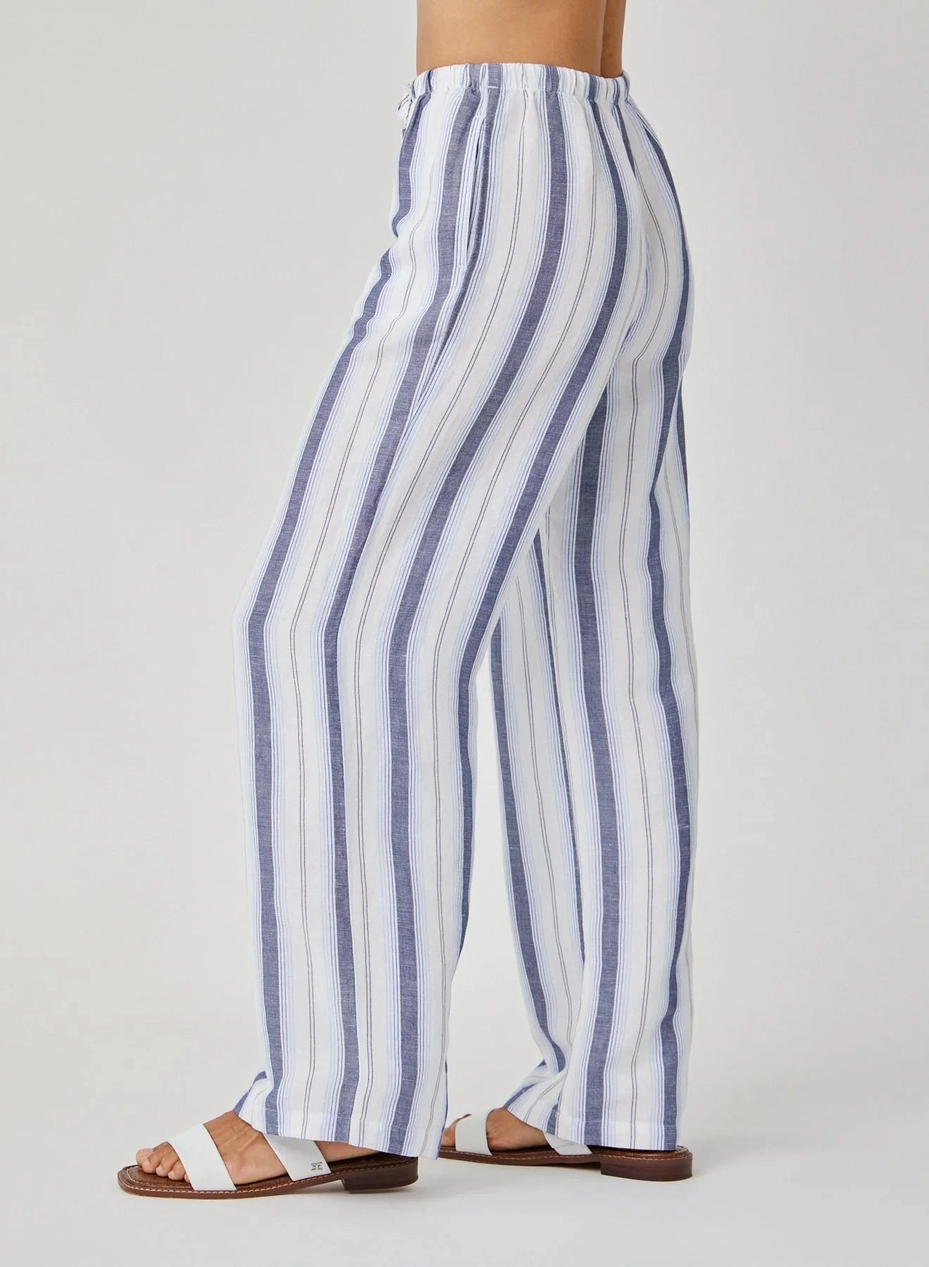 Moon Cool COASTAL OMBRE STRIPE EASY WIDE LEG