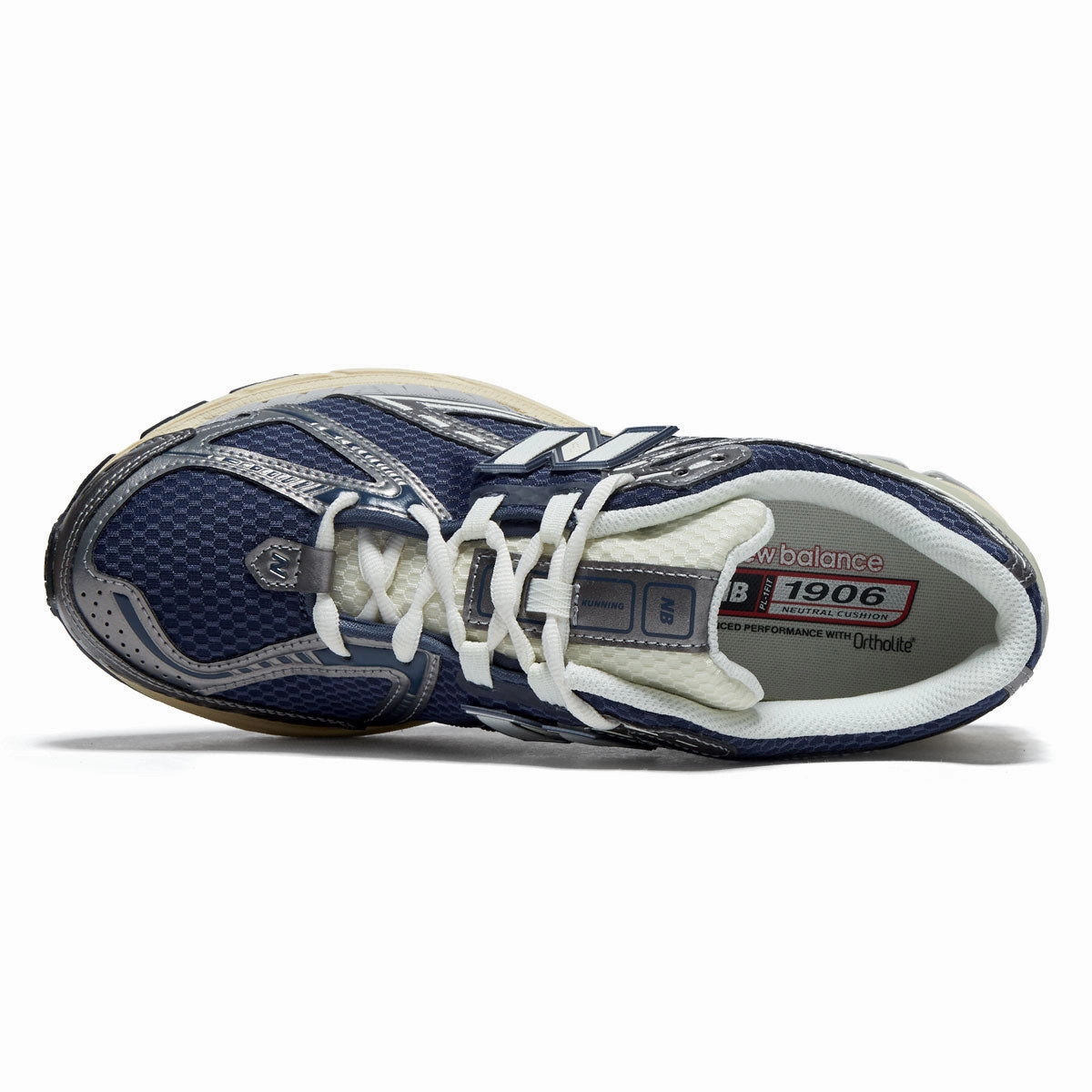City Hustler Lightweight durability New Balance 1906R Shoes - Vintage Indigo/Dark Silver Metallic