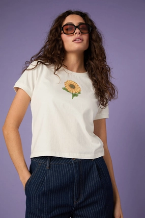 Sunflower Baby Tee HiddenPocket QuickRelease Closure