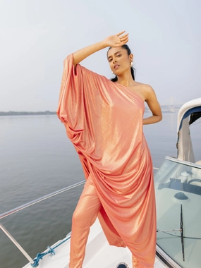 Functional-Design Minimalist Design Bellagio Dress with Pants