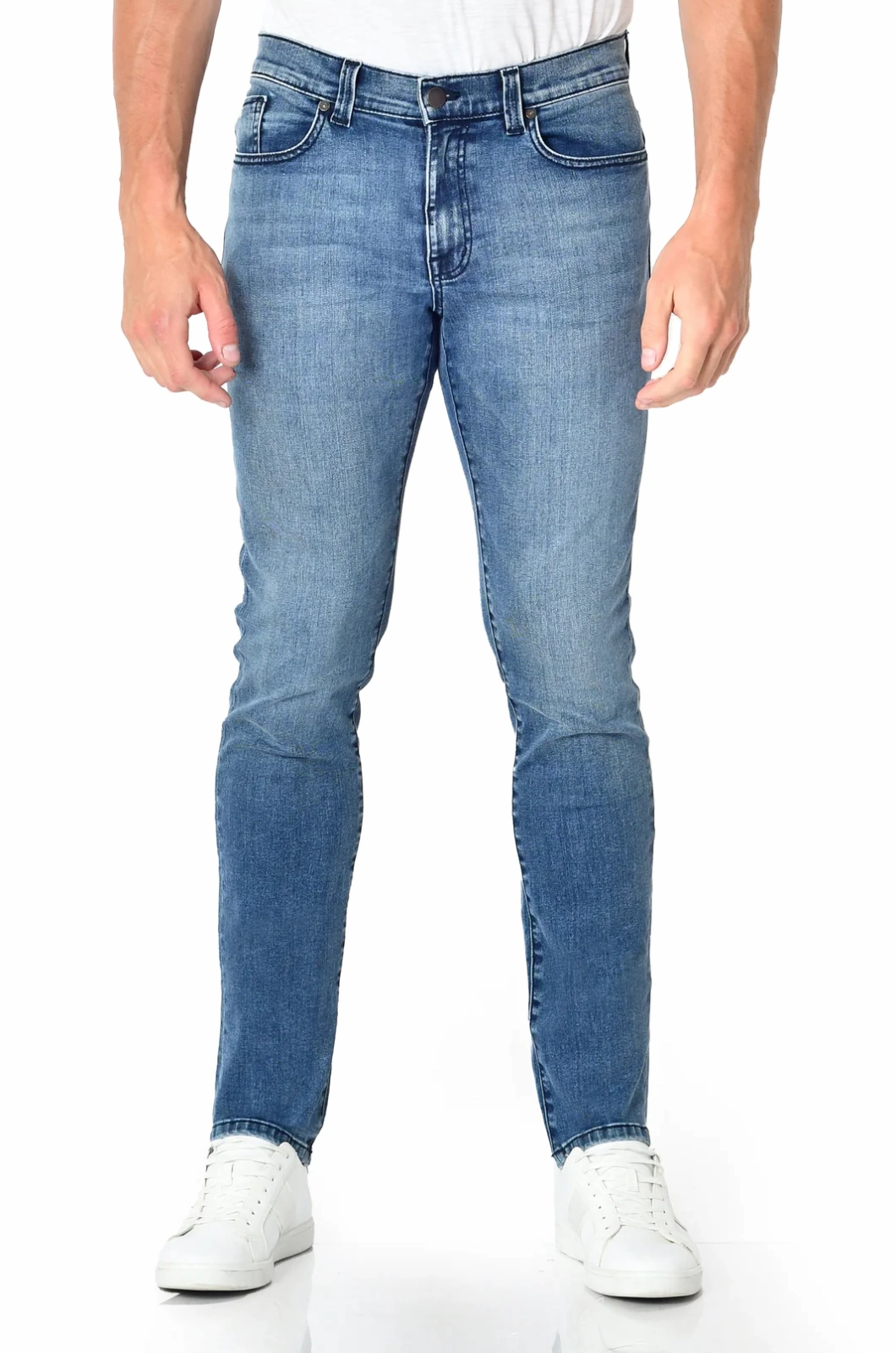 TORINO SLIM FIT IN TOWER BLUE Relaxed Layer Art Mood