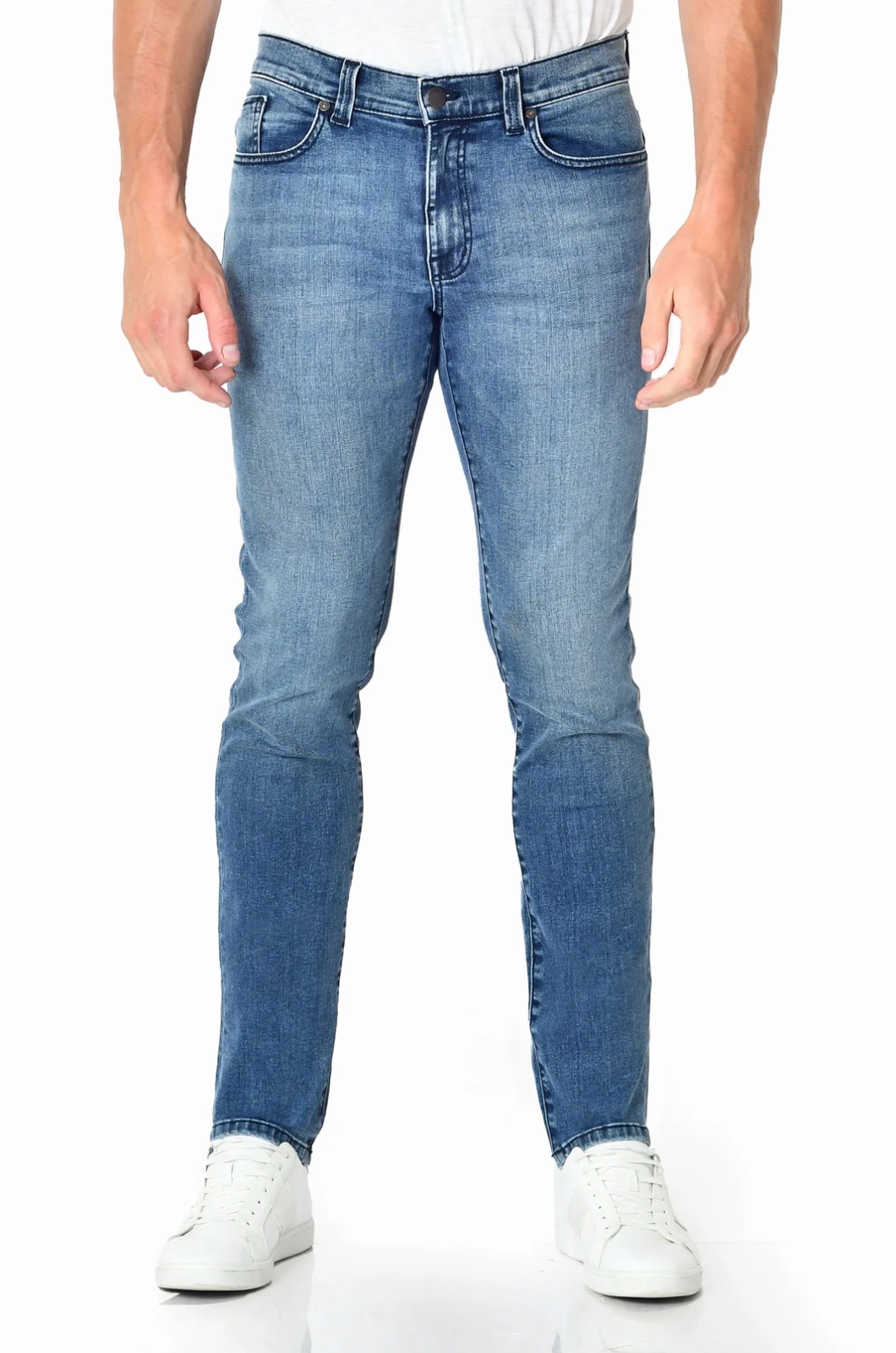 TORINO SLIM FIT IN TOWER BLUE EasyCareMaterial