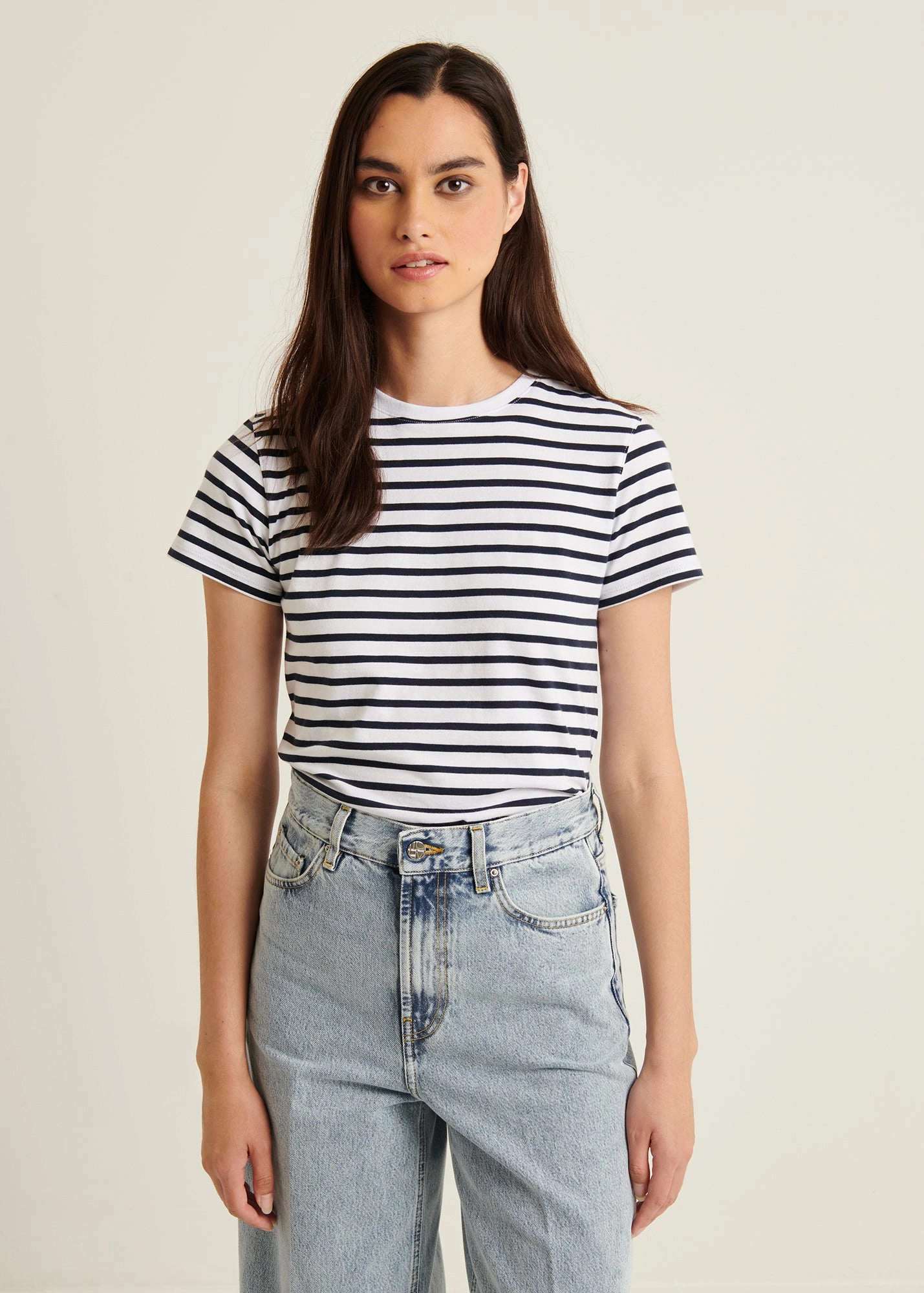 SHORT SLEEVE ICONIC CLASSIC STRIPE CREW TEE Craft Edge