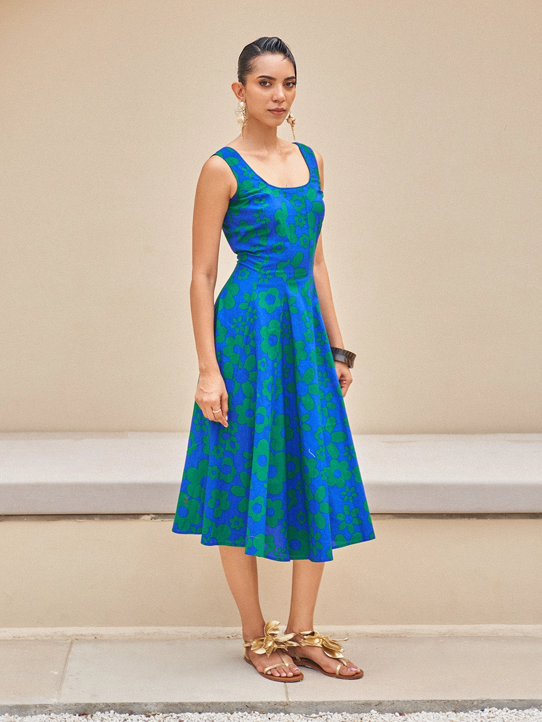 Perfectly Fitted Ikigai Floral Sundress