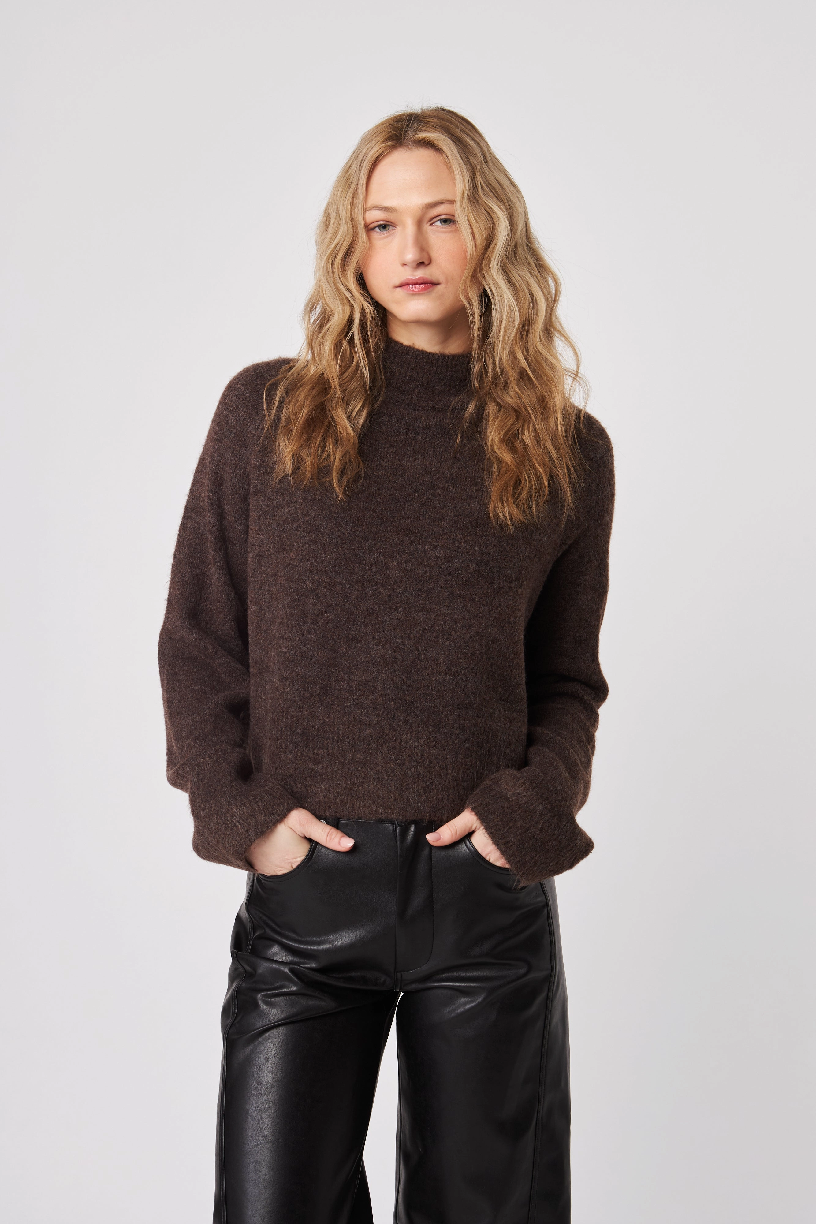 Open Heart OLIVER MOCK NECK SWEATER