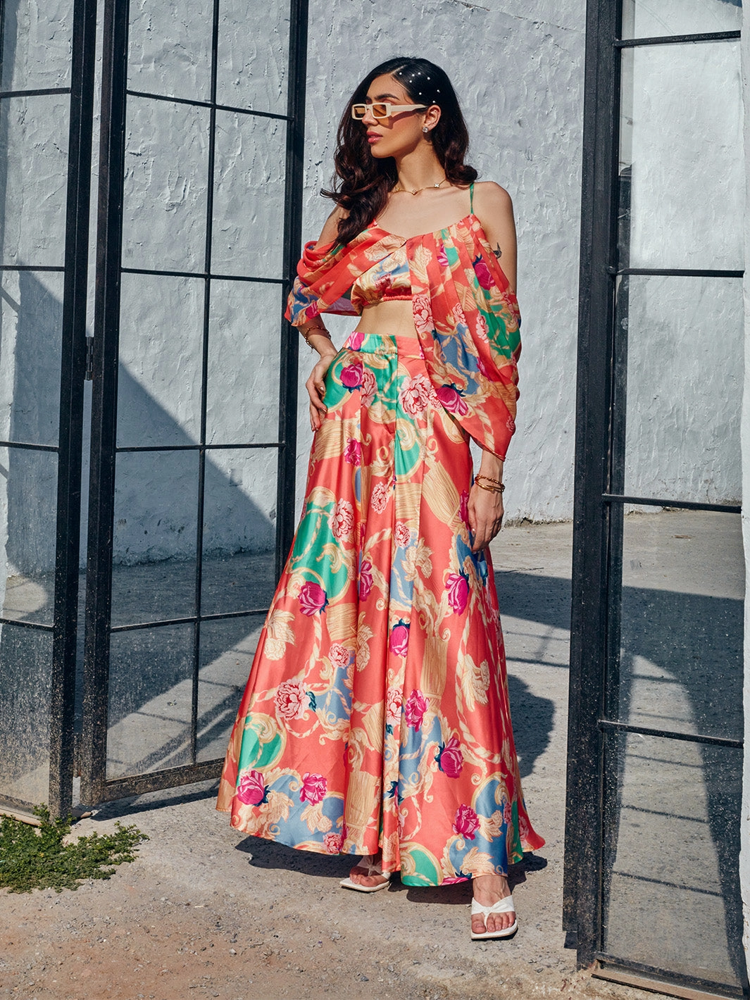 Satinaria Pant Calm Mood Elegant Style