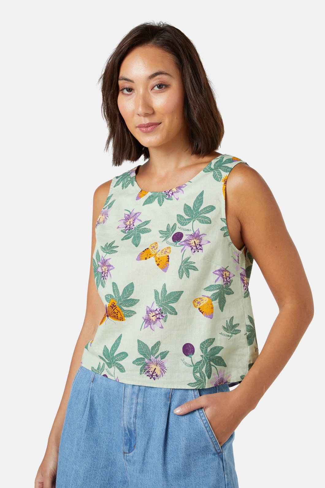 ZipClosure Passionfruit Top