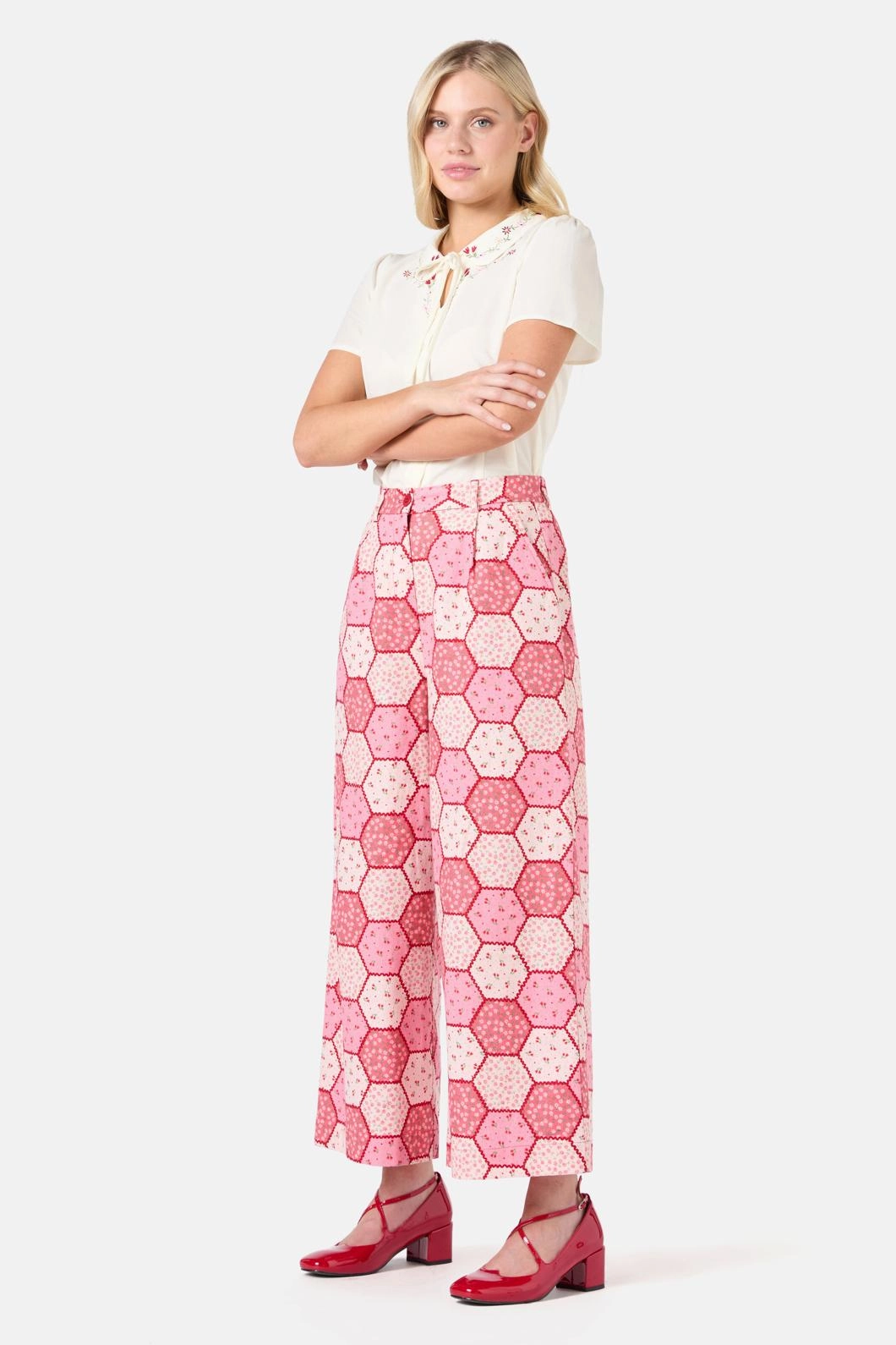 Patchwork Culotte Subtle Look