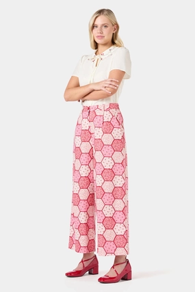 Patchwork Culotte Subtle Look