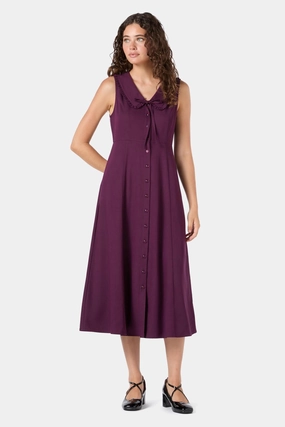 Dorothy Collared Midi Dress Comfy Layers
