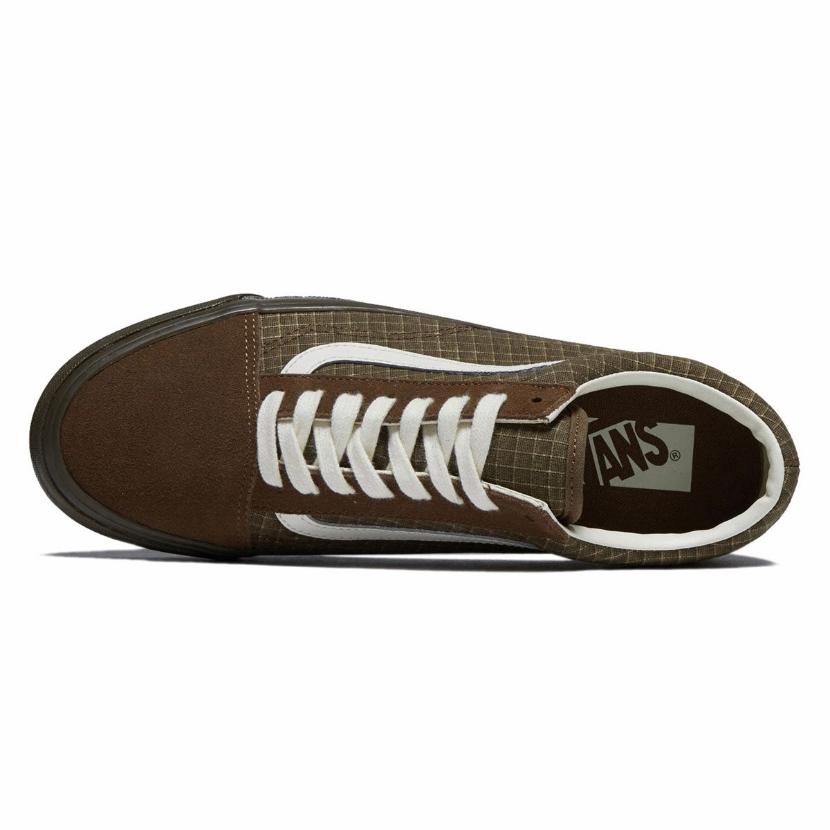 Vans Old Skool MTE Shoes - Washed Ripstop Sepia Easy Clean Surface Tear Resistant