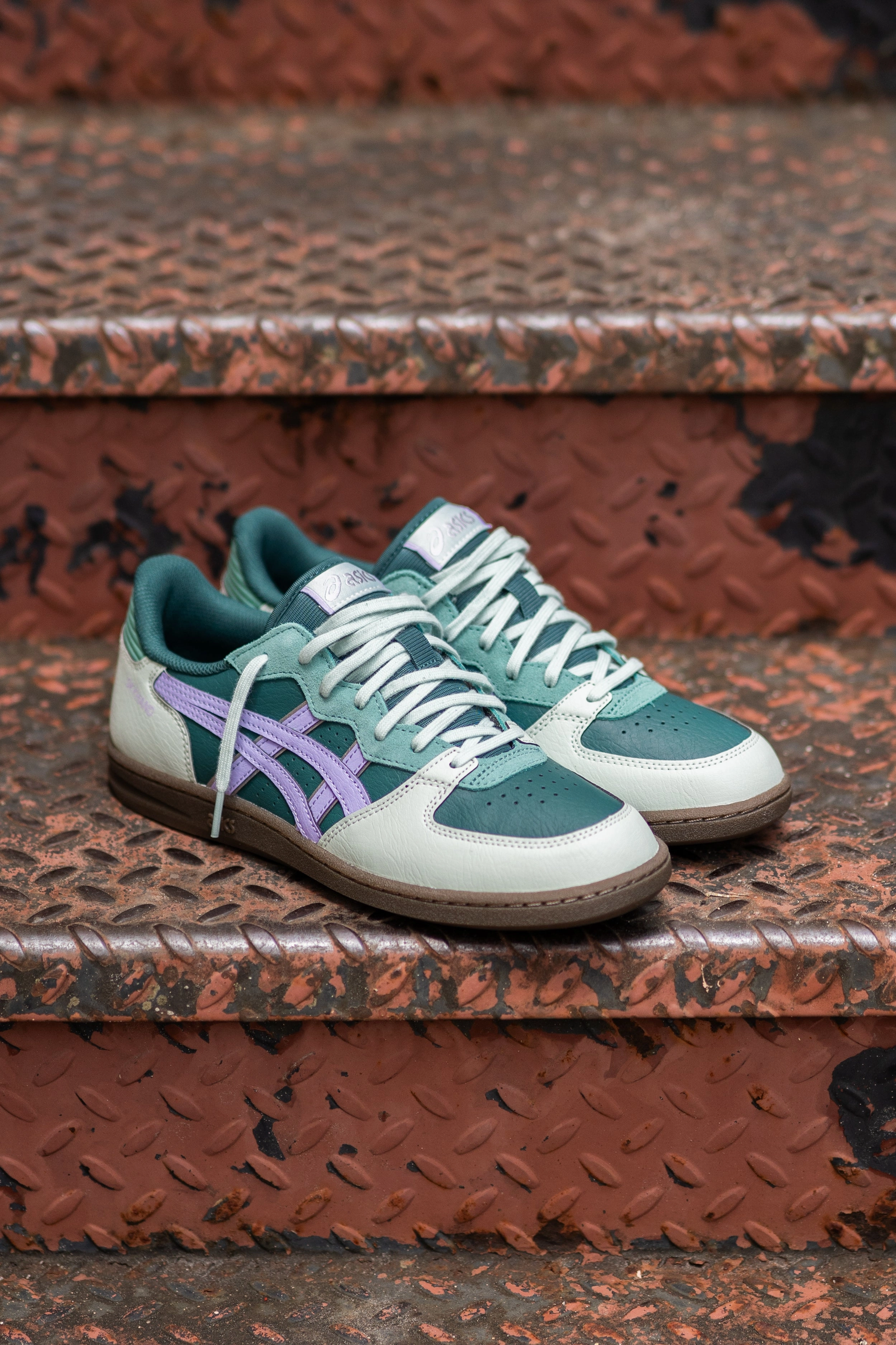Retro Breathable Knit Upper Men's Asics Skyhand OG (Dark Neptune/Violet Light)