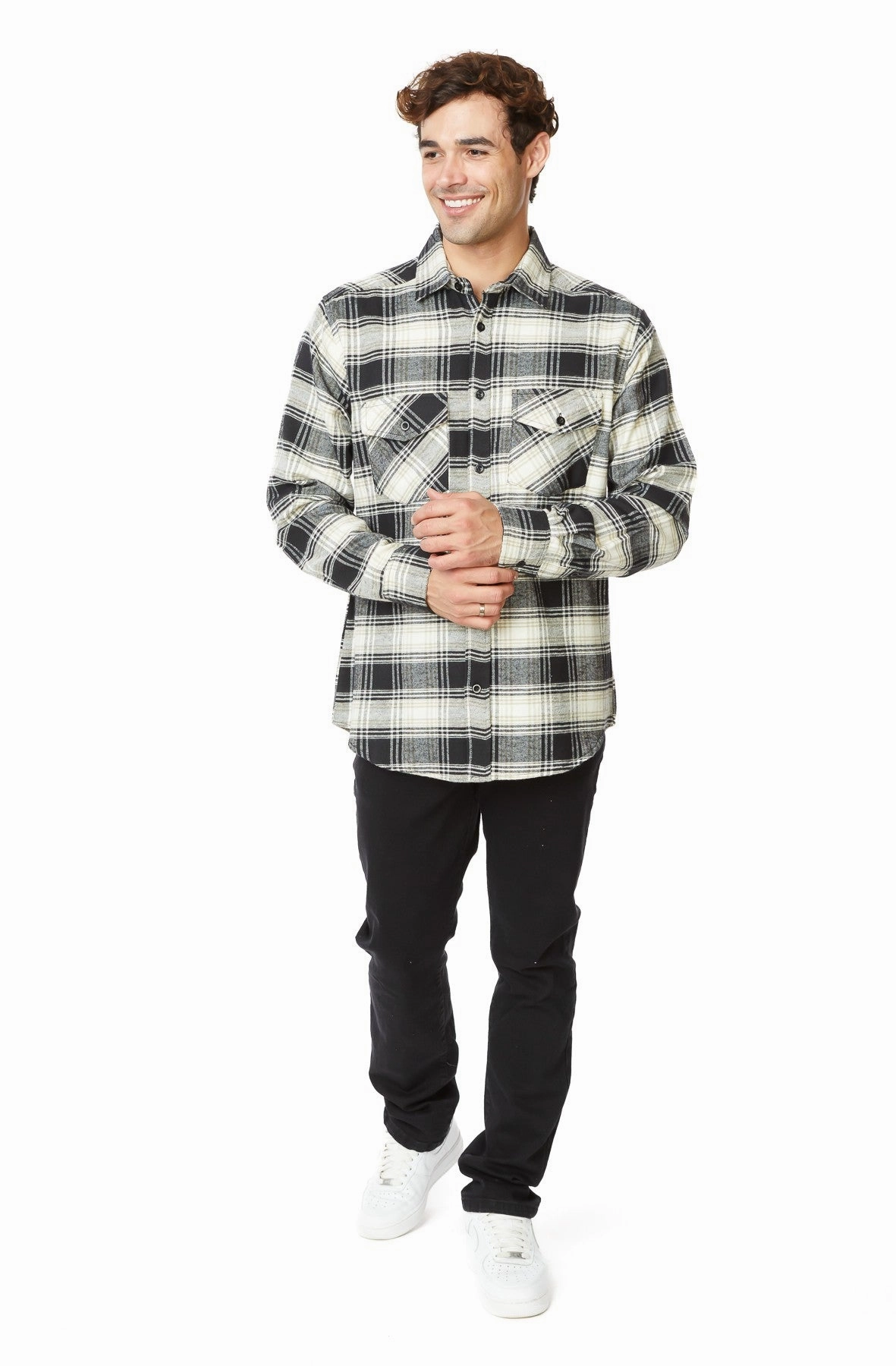 Easy Wear PLAID FLANNEL SHIRT