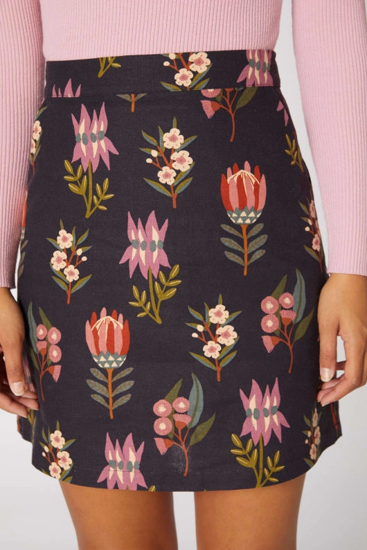 Resale Value Laser Cut Edges Tessa Native Skirt