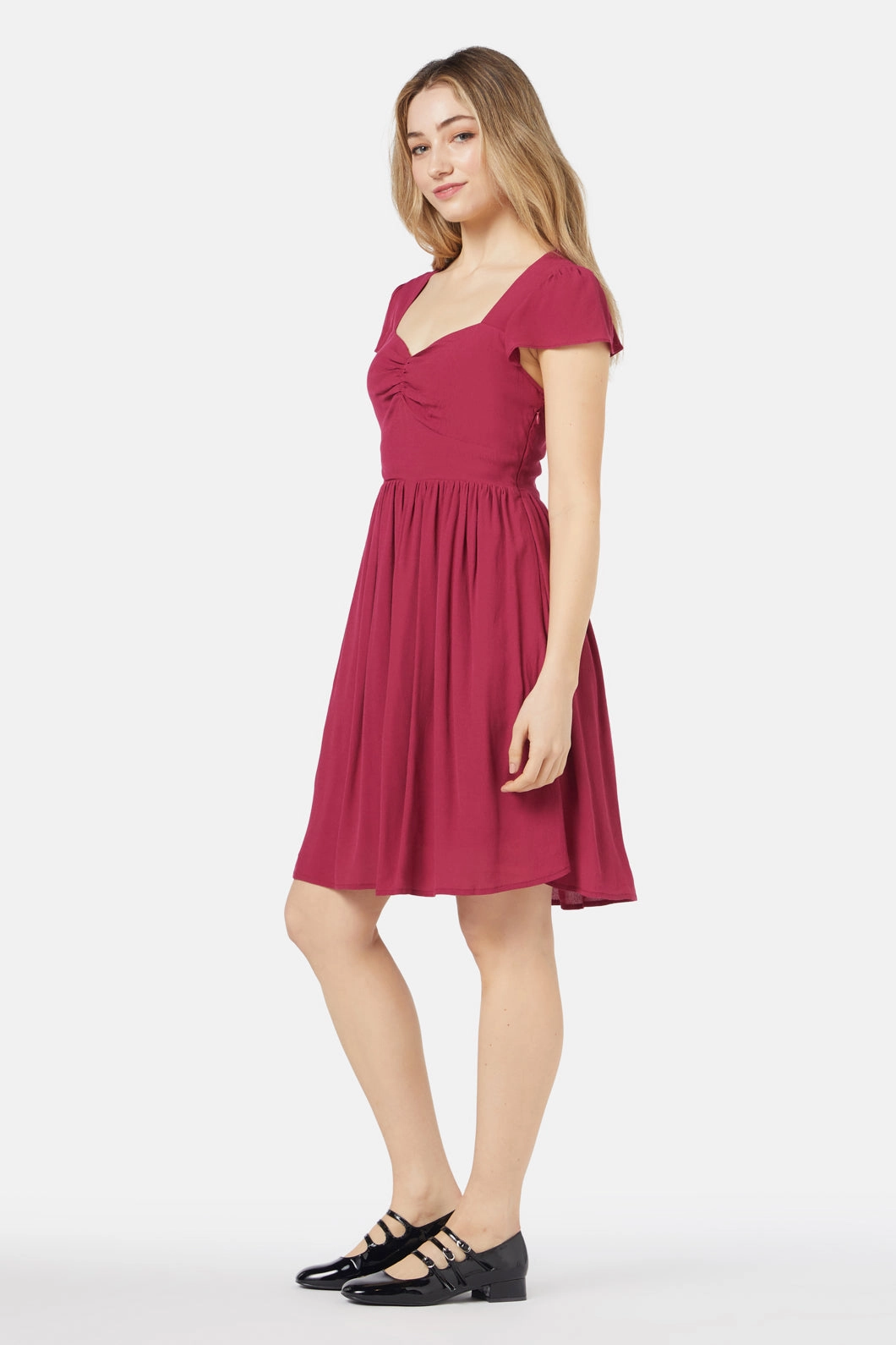 Smart Layers Bride Friend Poet Mini Dress