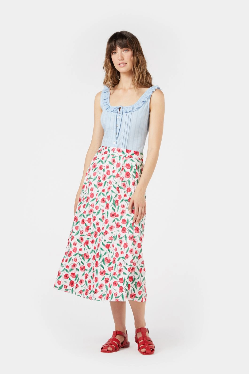 Day To Night Poppy Skirt