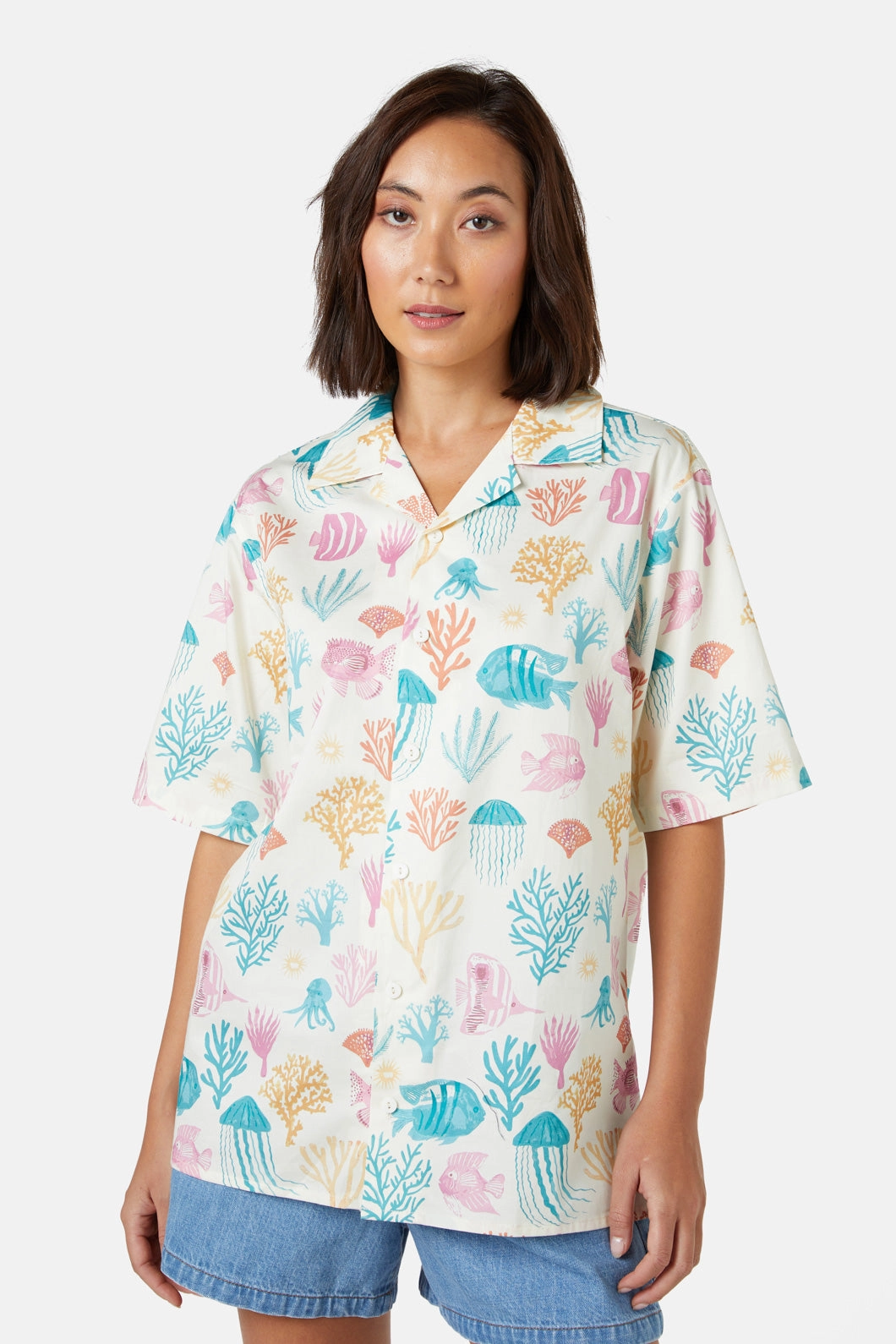 SoftTouchFinish Relaxed Blouse Oceania Shirt