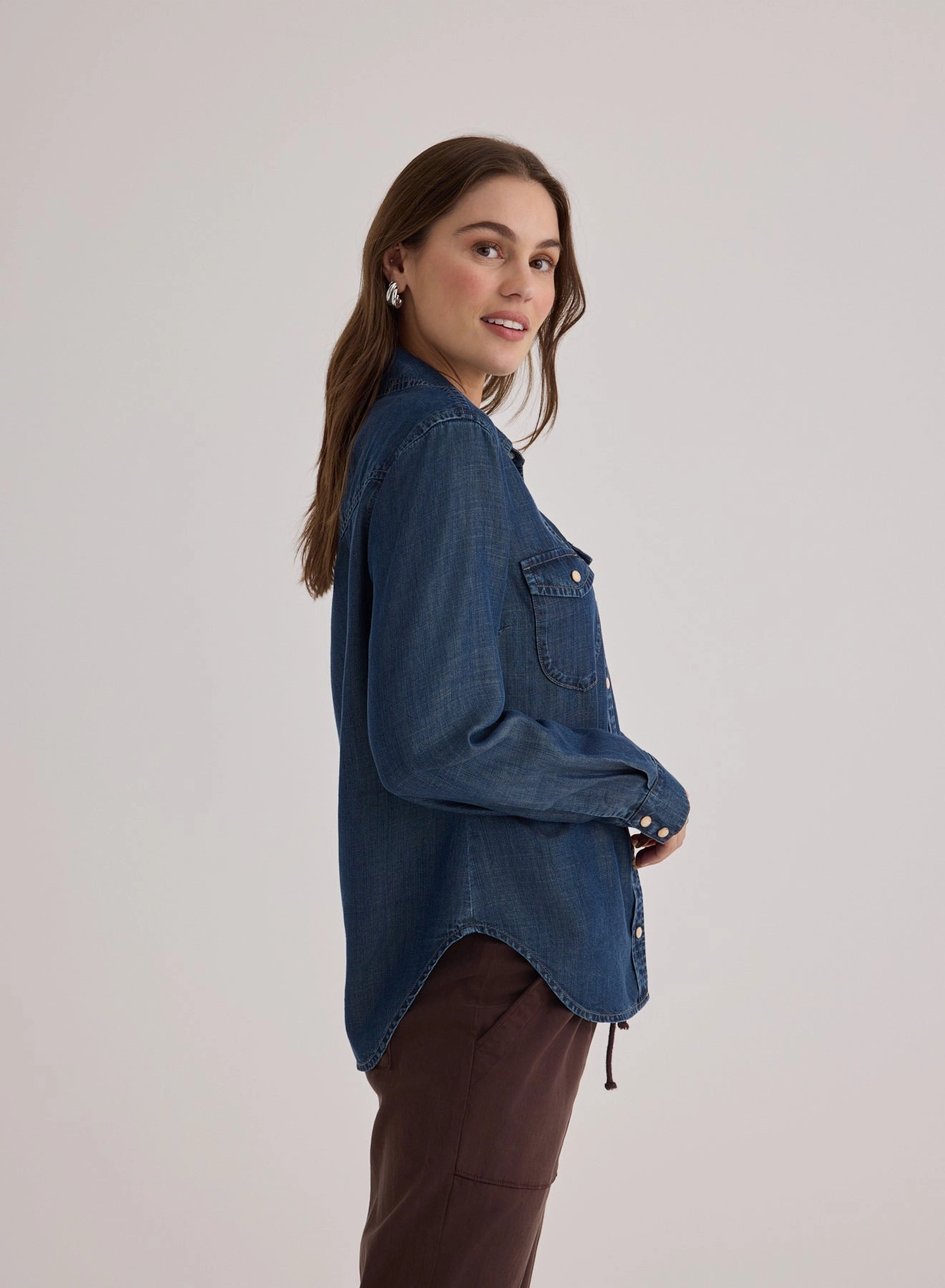 WESTERN SHIRT Elegant Tunic Free Shape