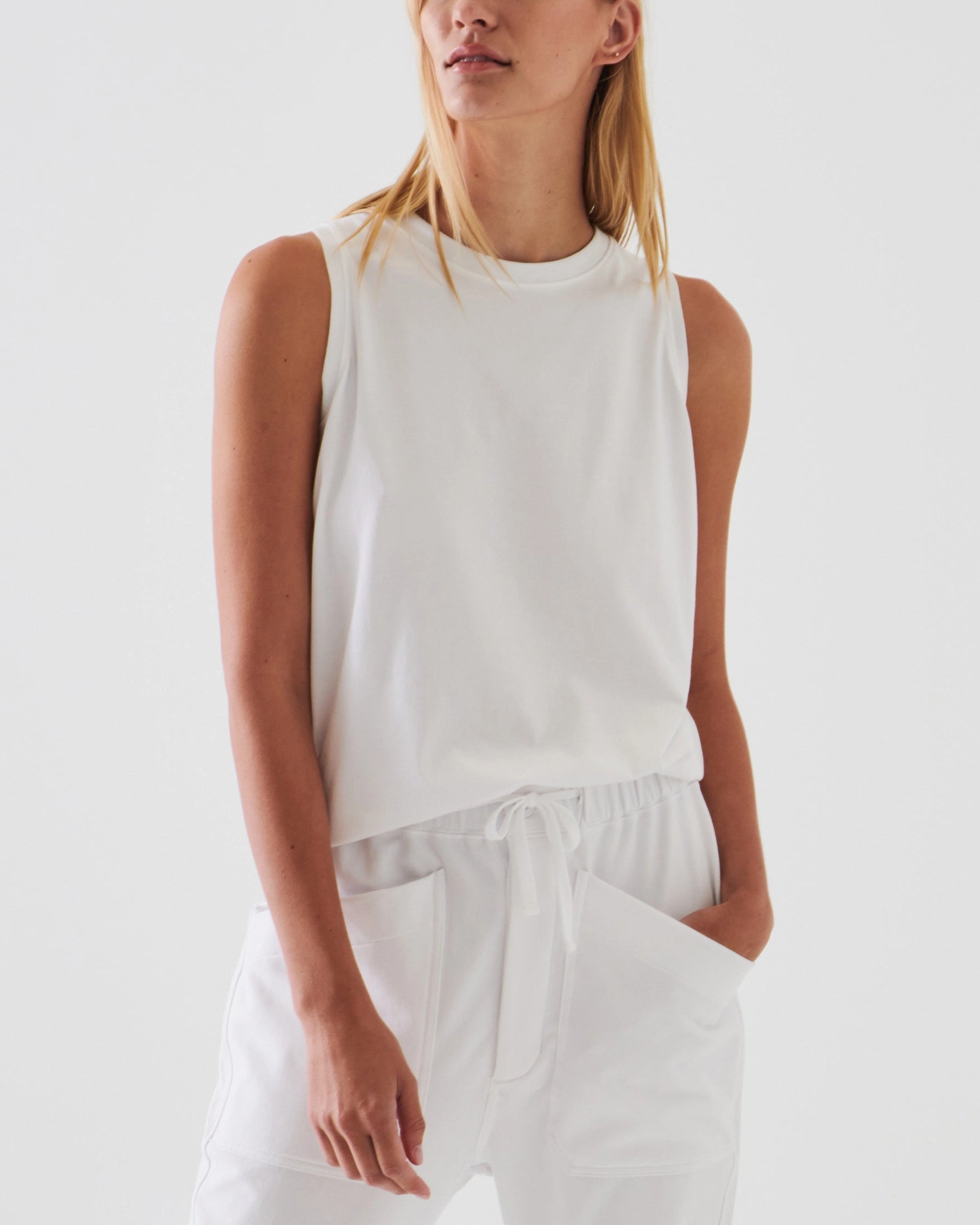 ICONIC BOYFRIEND FIT TANK MultiPanelCut