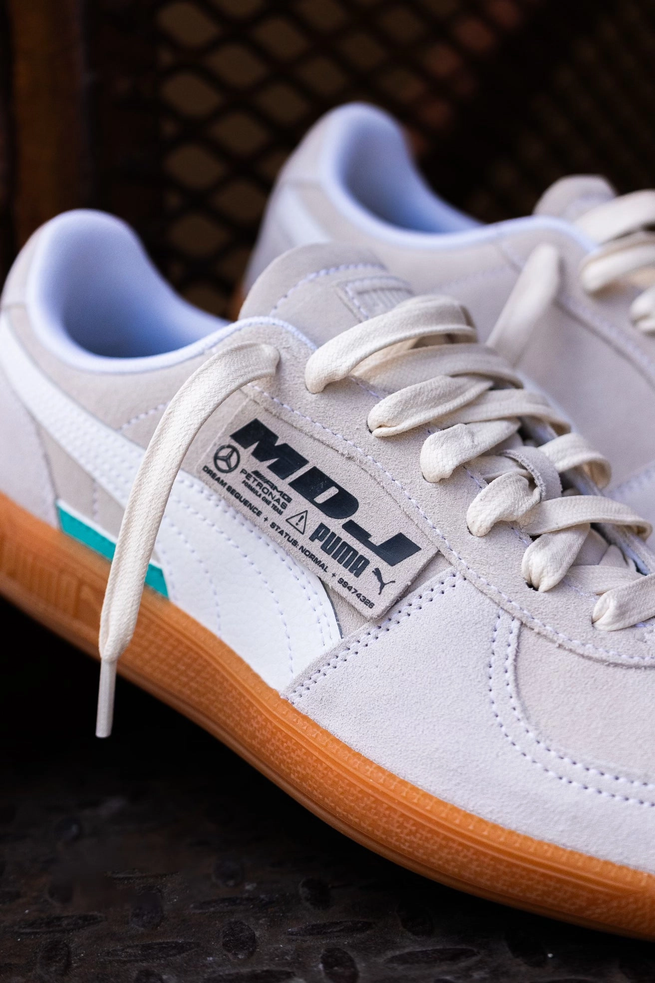 Eco Friendly Insoles Puma Mercedes-AMG Petronas F1? Palermo x MDJ (White)