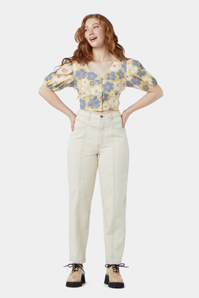 Laser Cut Edges Avalon Jean