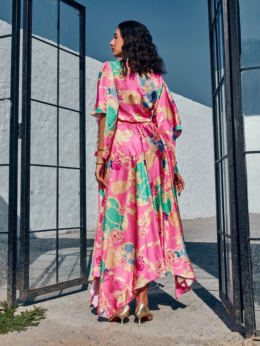 Date Vibe Fashion Mix Fiori Pant