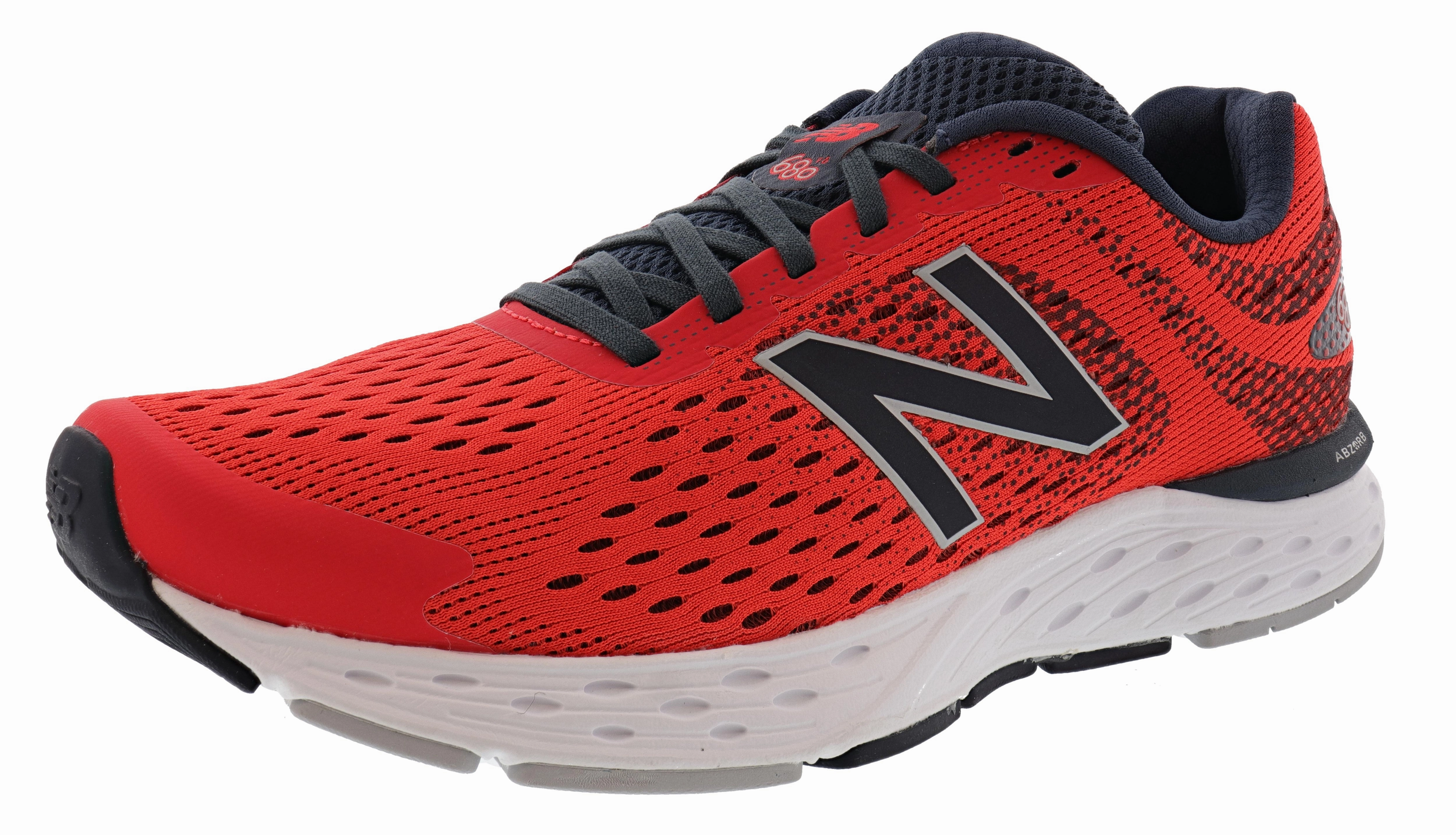 running in forest New Balance Men's 680V6 Lightweight Cushioning Running Shoes