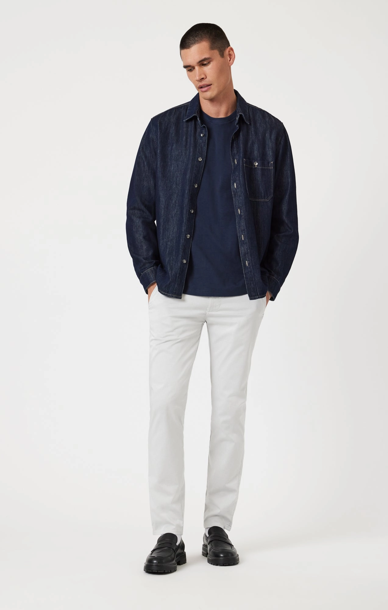 MILTON STONE CITY SMART PANT Linen Soul