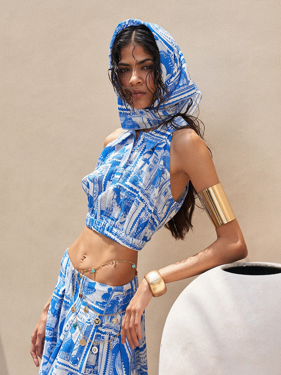 Rambagh stamp print Co-ord Set Relaxed Mood Street-Style