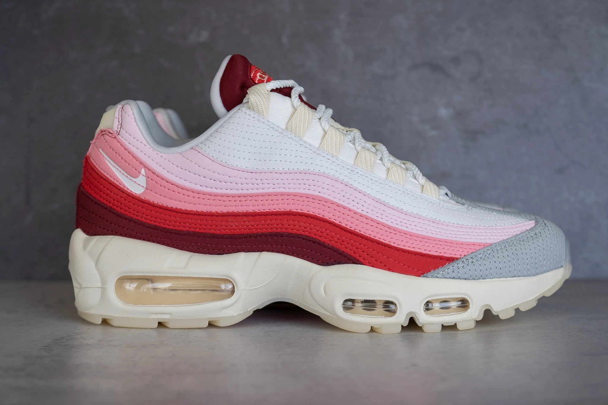 Adaptive Lacing Nike Air Max 95 QS (Team Red)