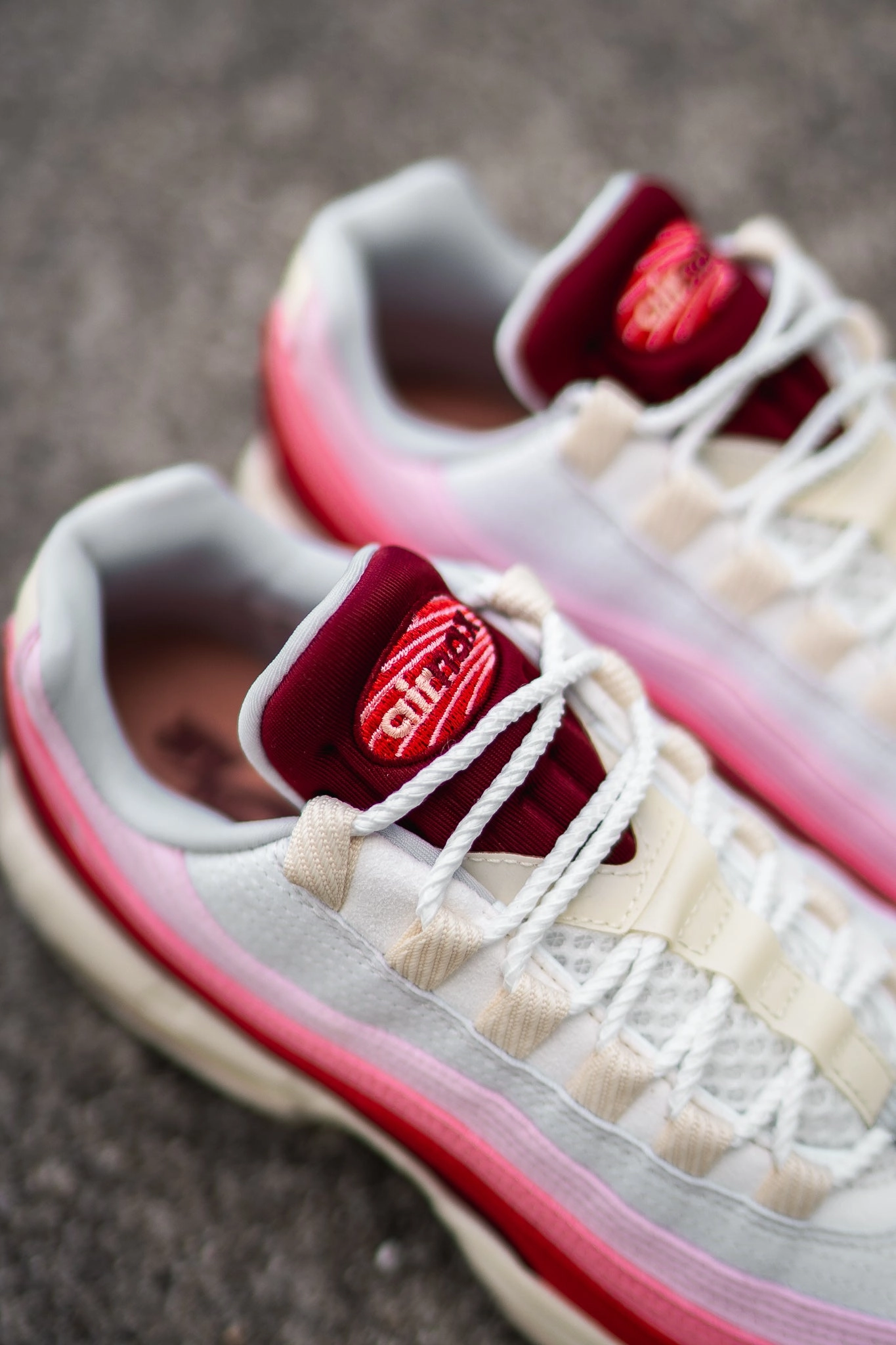 Nike Air Max 95 QS (Team Red) AntiSlip Ergonomic Lacing System