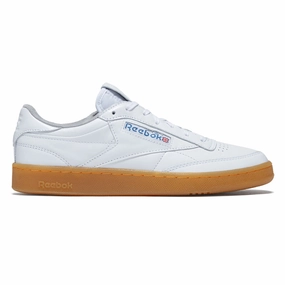 Reebok Club C 85 Vintage Shoes - Ftwr White/Grey2/Gum Layered Midsole Construction Distinctive materials