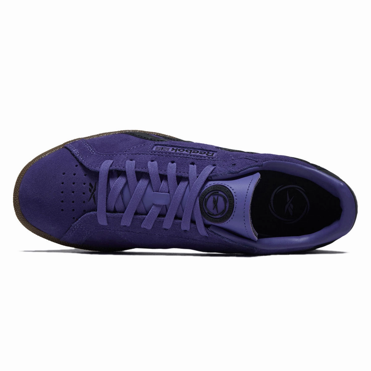 Reebok Club C Grounds UK Shoes - Royal Purple/Digital Lime/Gum Breathable knit Active Schedule