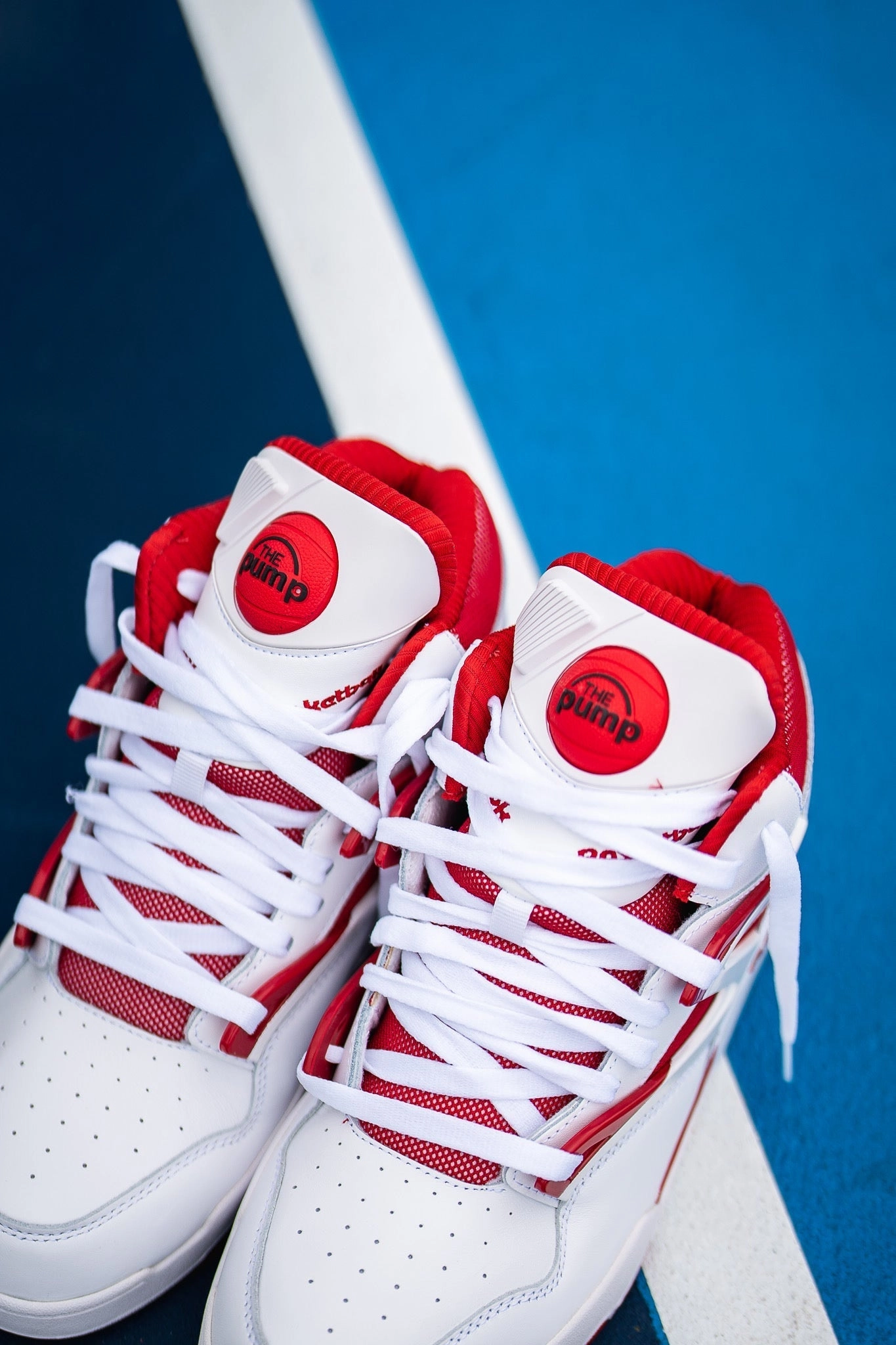 Recycled Polyester Reebok Pump Omni Zone II (Vector Red)