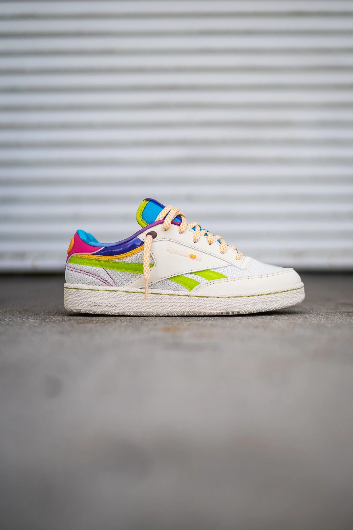 Reebok X JELLY BELLY Club C Revenge (Chalk/Multi) Lifestyle Trend Minimalist Design
