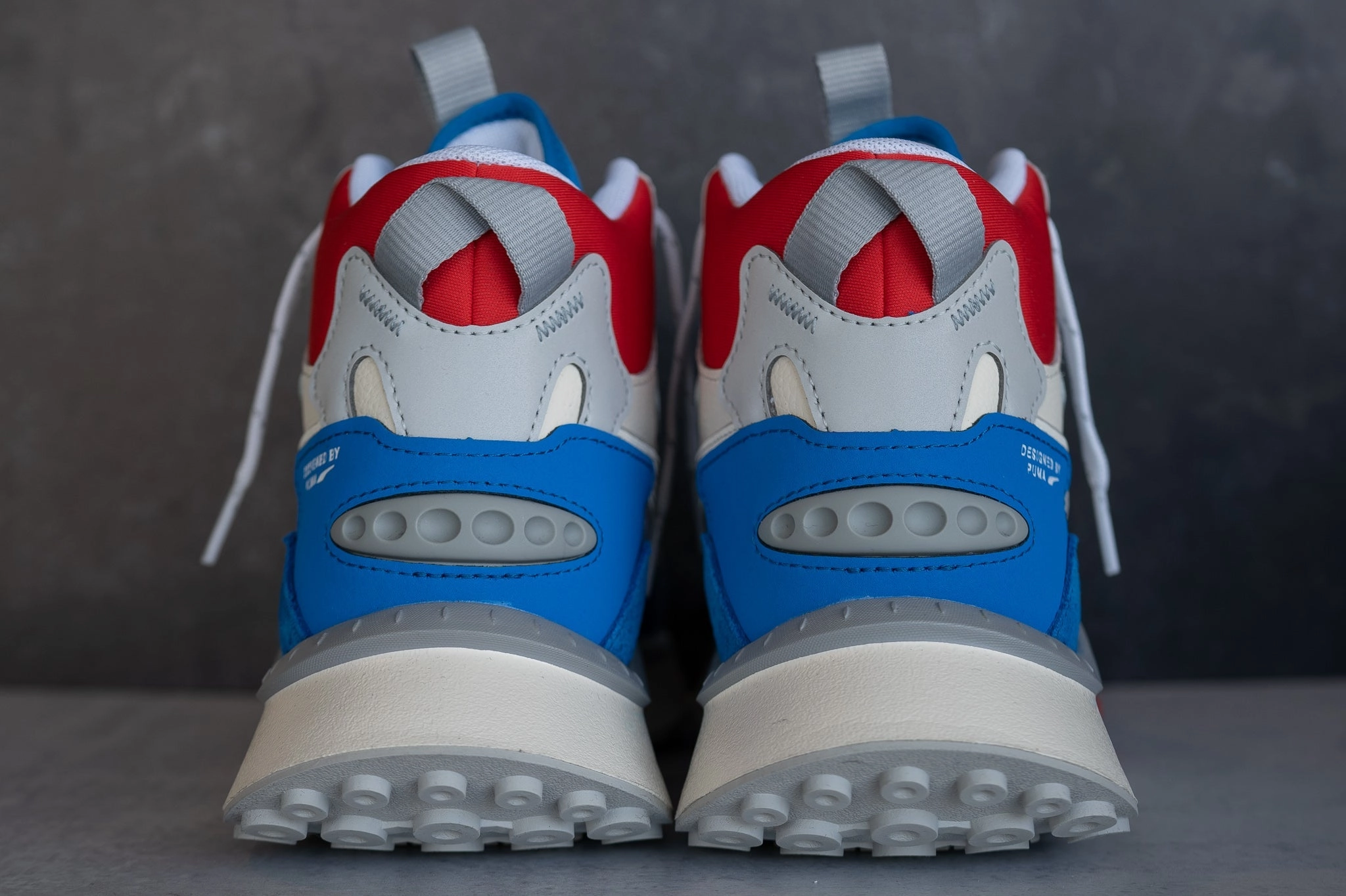 Puma Wild Rider Mid WS (Ivory Glow/Future Blue) Ortholite insole Go Mode