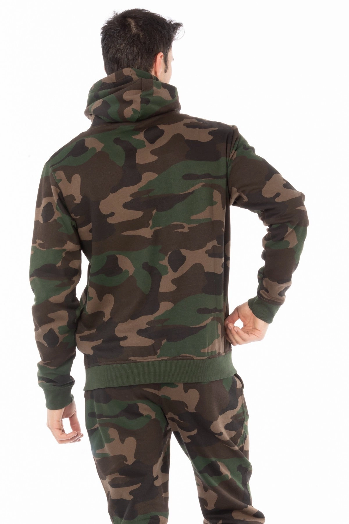 Relax Vibe CAMO ZIP HOODIE