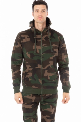 Epic Glow CAMO ZIP HOODIE