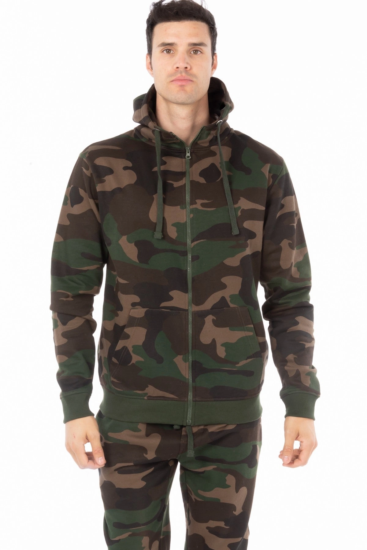 Fashion Statement CAMO ZIP HOODIE